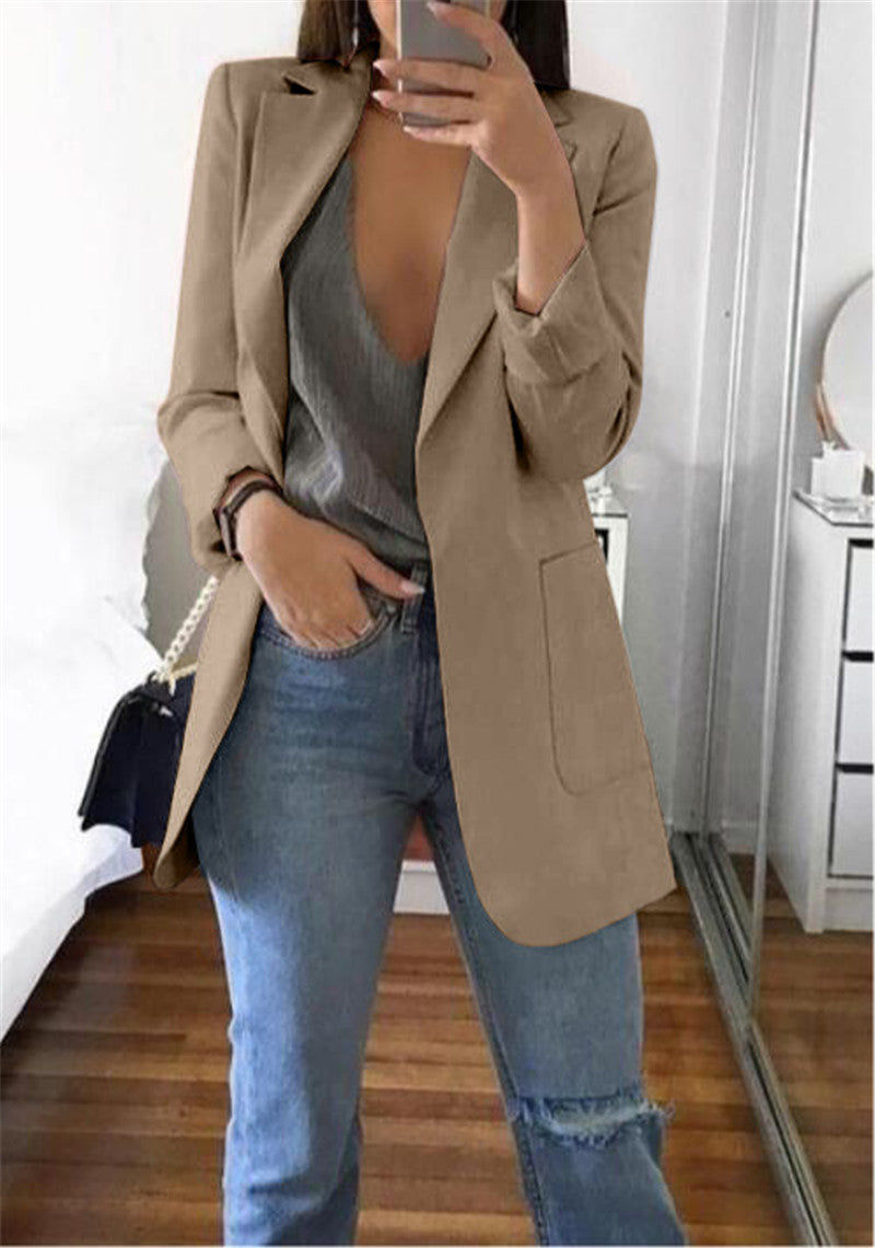 Casual Long Sleeve Business Jacket